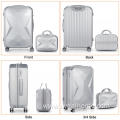 5 Pieces Rolling Sturdy Shell Luggage Suitcase Set